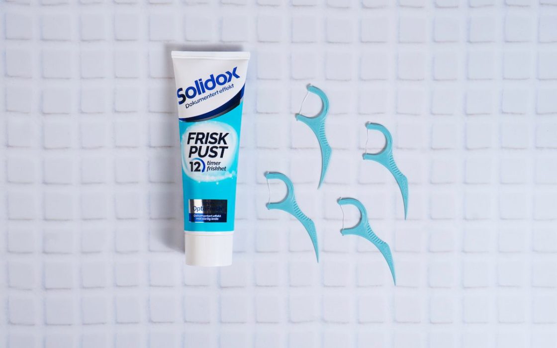 Solidox Frisk Pust og Jordan tanntråd. FOTO