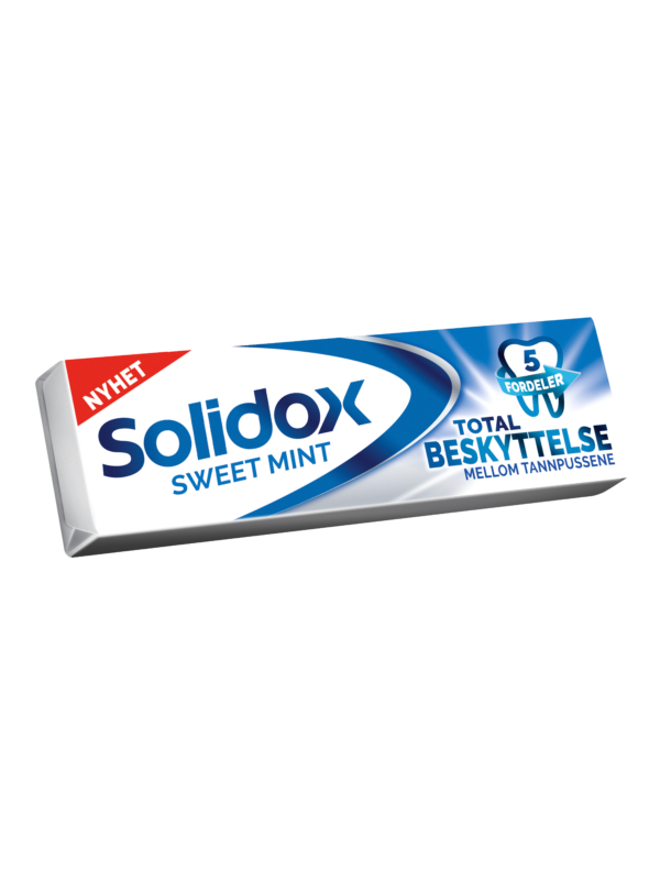 Solidox Sweet mint tyggegummi. FOTO
